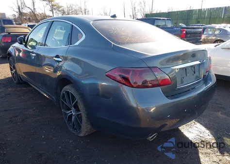 2012 Infiniti M37X z USA, uszkodzony, nr VIN JN1BY1AR7CM395461